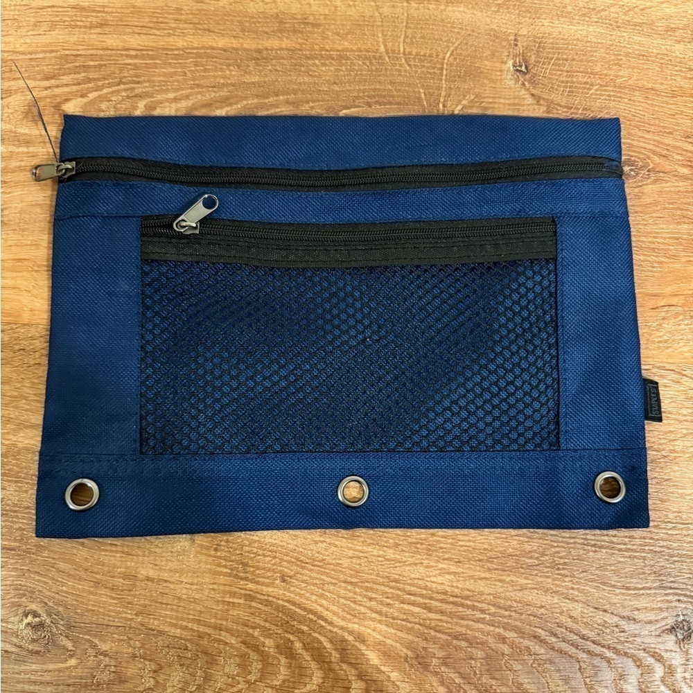 Navy and black pencil case​​​​​​